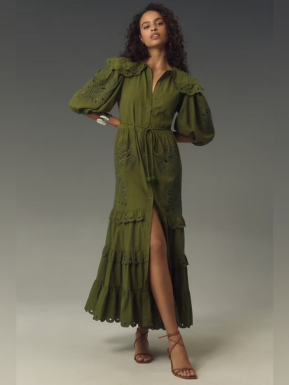 Farm Rio - Women's Hummingbird
Richelieu Maxi Dress from Anthropologie - Picture 2 of 6